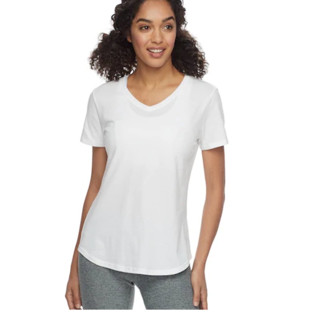 Women's Tek Gear Easy V-Neck Yoga Tee